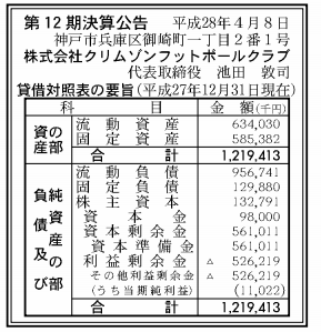 クリムゾンフットボールクラブ